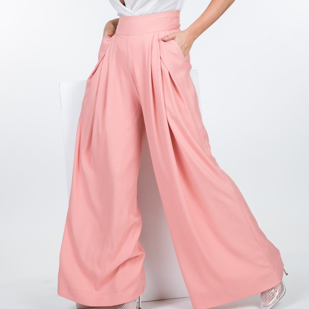 Pretty in Pink Hi-Waist Pants - Picture 4 of 6